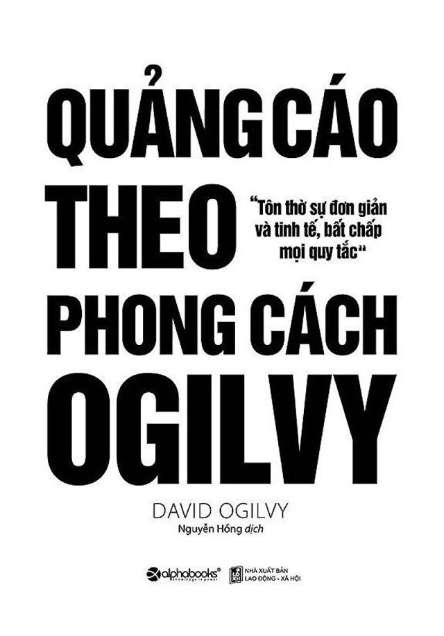 sách hay dành cho doanh nhân - Quảng Cáo Theo Phong Cách Ogilvy